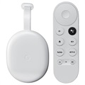 Chromecast met Google TV (2020) en Voice Remote (Open-Box Bevredigend) - Wit