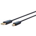 Clicktronic Pro USB-kabel - A mannelijk/B mannelijk - 1,8m