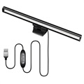 Clip-on Monitor LED Lamp met USB Kabel - Zwart