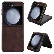 Samsung Galaxy Z Flip6/Z Flip7 FE Gecoate Plastic Hoesje - Bruin