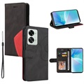 Bi-Color Series OnePlus Nord 2T Wallet Case - Zwart