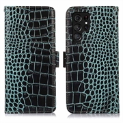 Samsung Galaxy S26 Ultra Crocodile Series Wallet Leren Hoesje met RFID
