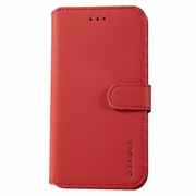 iPhone 7/8/SE (2020)/SE (2022) DG.MING Retro Portemonnee Hoesje - Rood