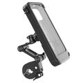 DS-MT3 Waterdichte Smartphonehouder voor Fiets/Motorfiets - Zwart