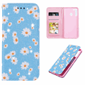 Daisy Pattern Samsung Galaxy A21 Portemonnee Hoesje
