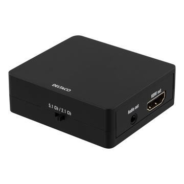 Deltaco HDMI Geluidsafzuiging - Digitaal of Analoog