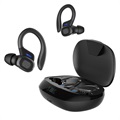 Devia Pop1 Bluetooth 5.0 TWS Sport-oortelefoon - Zwart