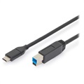 High-Speed 4-poorts USB Hub 2.0 - 480Mbps - Zwart