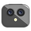 Dubbele Lens WiFi-actiecamera / Beveiligingscamera D3 - Zwart