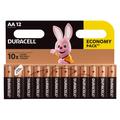 Duracell Basic LR6/AA Alkaline batterijen - 12 stuks.