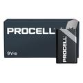 Duracell Procell 6LR61/9V Alkaline batterijen 673mAh - 10 stuks.