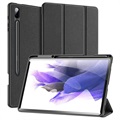 Dux Ducis Domo Samsung Galaxy Tab S7+ Tri-Fold Folio Hoesje - Zwart