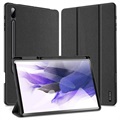 Dux Ducis Domo Samsung Galaxy Tab S7+/S8+ Tri-Fold Folio Case - Zwart