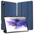 Dux Ducis Domo Samsung Galaxy Tab S7+/S8+ Tri-Fold Folio Case - Blauw