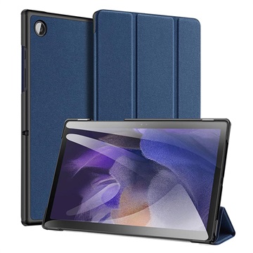 Dux Ducis Domo Samsung Galaxy Tab A8 10.5 (2021) Drievoudig Hoesje - Blauw