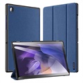 Dux Ducis Domo Samsung Galaxy Tab A8 10.5 (2021) Drievoudig Hoesje - Blauw