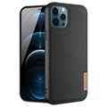Dux Ducis Fino Series iPhone 12/12 Pro Hybrid Case - Zwart