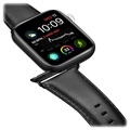 Dux Ducis Apple Watch Series 7/SE/6/5/4/3/2/1 Leren Band - 45mm/44mm/42mm - Zwart
