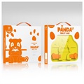 Dux Ducis Panda Samsung Galaxy Tab A7 Lite Schokbestendig Hoesje voor Kinderen - Geel