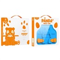 Dux Ducis Panda Samsung Galaxy Tab A8 10.5 (2021) Kinder Hoesje - Blauw