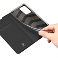 Dux Ducis Skin Pro Samsung Galaxy Note20 Ultra Flip Case met Kaartsleuf - Zwart