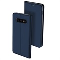 Dux Ducis Skin Pro Samsung Galaxy S10e Flip Cover - Donkerblauw