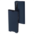 Dux Ducis Skin Pro Sony Xperia 1 II Flip Case - Blauw