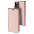 Dux Ducis Skin Pro iPhone 12 Pro Max Flip Case - Rose Gold