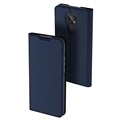 Dux Ducis Skin Pro Motorola Moto E7 Flip Case - Blauw
