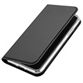 iPhone X / iPhone XS Dux Ducis Skin Pro Series Flip Case - Donkergrijs