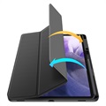 Dux Ducis Toby Samsung Galaxy Tab S7+/S7 FE/S8+ Tri-Fold Smart Folio Case - Zwart