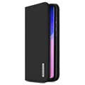 Dux Ducis Wish Samsung Galaxy S20 Ultra Wallet Leren Hoesje - Zwart