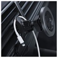 ESR HaloLock iPhone 13/12 Magnetische Ventilatierooster Autohouder - Metaalachtig Grijs