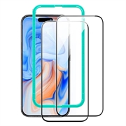 iPhone 16 Pro ESR Glazen Screenprotector - 9H, 0.3mm - 2 St. (Geopende verpakking - Bulkverpakking)