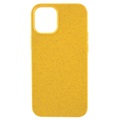 Saii Eco Line iPhone 12/12 Pro biologisch afbreekbaar hoesje - geel