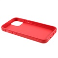 Saii Eco Line iPhone 12 Mini biologisch afbreekbaar hoesje - Rood