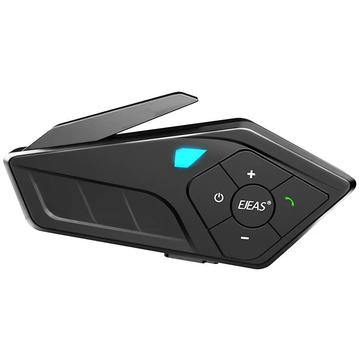 Ejeas E1 Pro Bluetooth Headset voor op de helm - Zwart