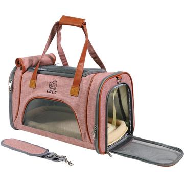 Elegante Hondendraagtas - 46x26x28cm - Roze
