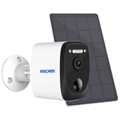 Escam QF370 Waterdichte Camera Op Zonne-Energie met PIR-Alarmsensor - 3.0MP