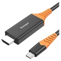 Essager 4K USB-C / HDMI Kabel Adapter EHDMIT-CX01 - 2m - Zwart