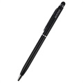 Essentials 2-in-1 Touchscreen-pen met Clip - Zwart