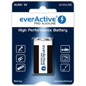 EverActive Pro 6LR61/9V Alkaline batterij 550mAh