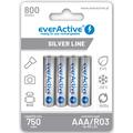 EverActive Silver Line EVHRL03-800 Oplaadbare AAA batterijen 800mAh