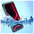 Extreme IP68 iPhone 13 Pro Max magnetische waterdichte behuizing - zwart