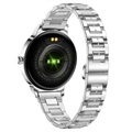 Smartwatch voor dames met hartslag AK38 - Zilver