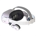 FiiTVR B2 Oculus Quest 2 ruisonderdrukkende oorkappen - wit