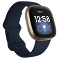 Fitbit Versa 3 Smartwatch met GPS - Middernacht Blauw / Goud