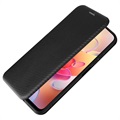 Xiaomi Redmi Note 10 5G Flip Case - Koolstofvezel - Zwart