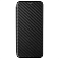 Motorola Moto G50 5G Flip Case - Koolstofvezel - Zwart