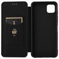 Motorola Moto G50 5G Flip Case - Koolstofvezel - Zwart